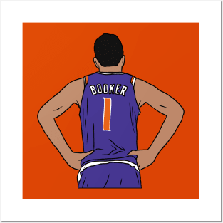 Devin Booker Back-To Posters and Art